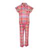 Womens/Ladies Button Down Top & Bottom Pajama Set