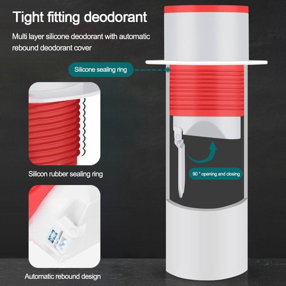 Одноходовой клапан Устройство для слива в полу Уплотнительное кольцо канализационной трубы Принадлежности для стиральной машины в ванной комнате