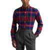 Polo Ralph Lauren FW24 Cotton Long Sleeve Check Shirt Men Shirts Red MNPOWOV16823866-400