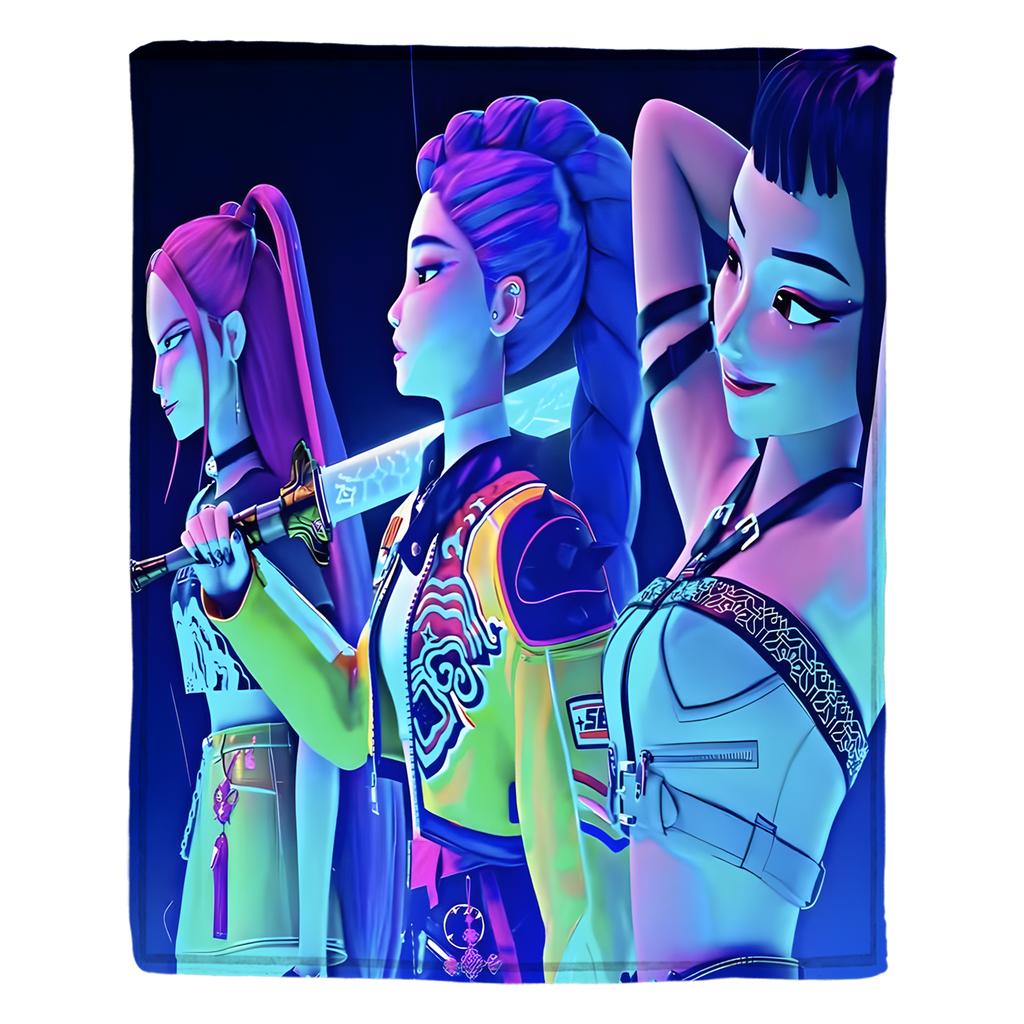 Фланелевое цифровое печатное одеяло, кондиционер, одеяло для дивана, подарок для девочки