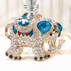 1 шт. Брелок-подвеска в виде бриллиантового слона, Анималистическая тема, Мультяшный брелок, Креативный маленький подарок, Брелок для автомобиля, Подвеска для сумки