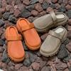 3813 Thick-soled Tasman Plastic Film Kroger Men and Women Breathable Mesh Velcro One Pedal Beach Sandals