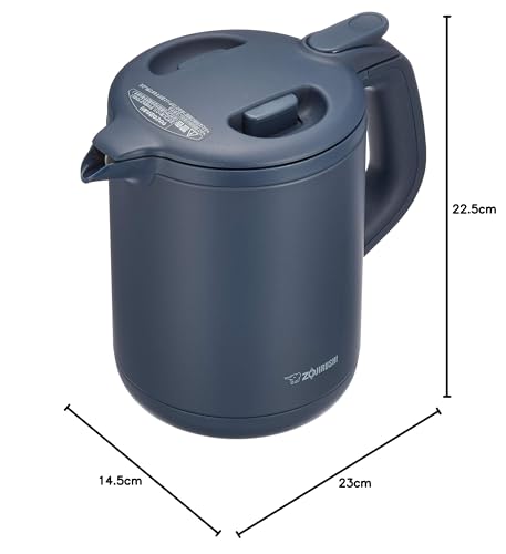 Zojirushi Electric Kettle, 0.8L, Navy, CK-AJ08-AD