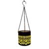 Solar Chandelier Iron Hollow Pattern Outdoor Solar Light