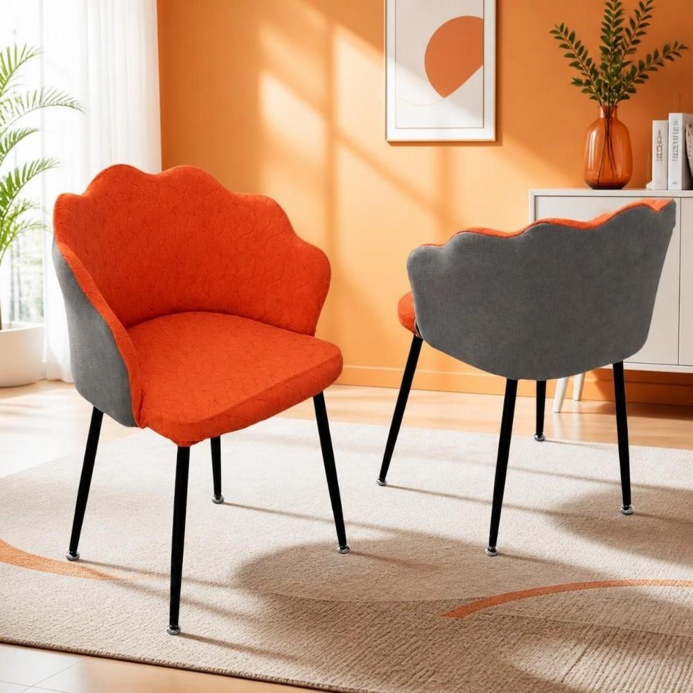 Stretchable Elastic Petal Chair Cover Soft Chair Seat Slipcovers Seat Protectors for Dining Room