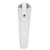 Professional PU Leather Scissors Bag Portable Scissors Storage Holder Casing Hairdressing ToolWhite