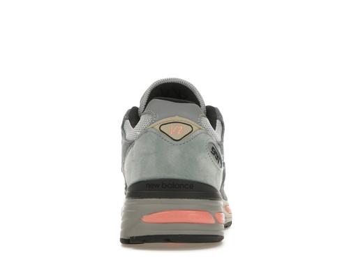 New Balance 991v2 Сделано в Англии Серебристо-синий - U991SG2 Мужской стиль