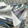 20 шт. Блестящая бумага для творчества 10 цветов Мерцающий пластиковый лист Для искусства, поделок, скрапбукинга, классной комнаты, праздничного украшения