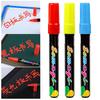 8 шт., жидкий меловой маркер, стираемый квадратный наконечник, разноцветный светодиодный маркер для доски, флуоресцентная неоновая ручка, магазинные принадлежности
