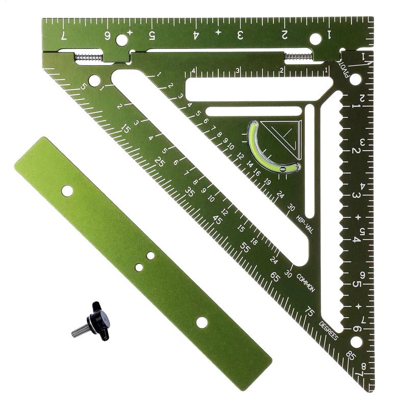 Инновационный инструмент стропильный угольник Многоцелевой плотницкий угольник Прямоугольный угольник Стропильный угольник Деревообрабатывающий измерительный инструмент