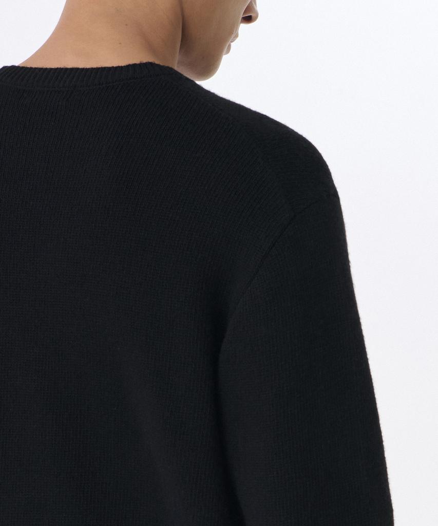 MUSINSA STANDARD Essential Crew Neck Knit [Black]
