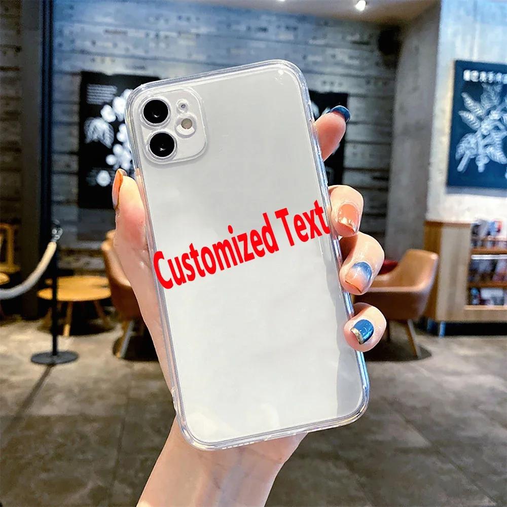 Я Люблю Своего Парня Девушку Пара Чехол для Телефона для iPhone 16 11 12 13 14 15 Pro Max Mini 7 8 Plus Парный Индивидуальный Мягкий Чехол