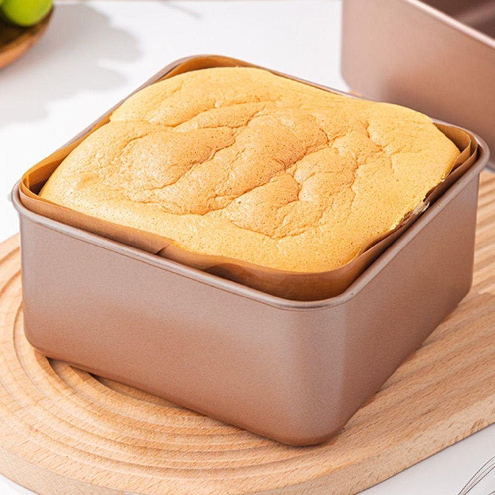 Carbon Steel Square Bread Baking Pan Deepen Baking Tray Multifunctional Pizza Bread Mold Bakery