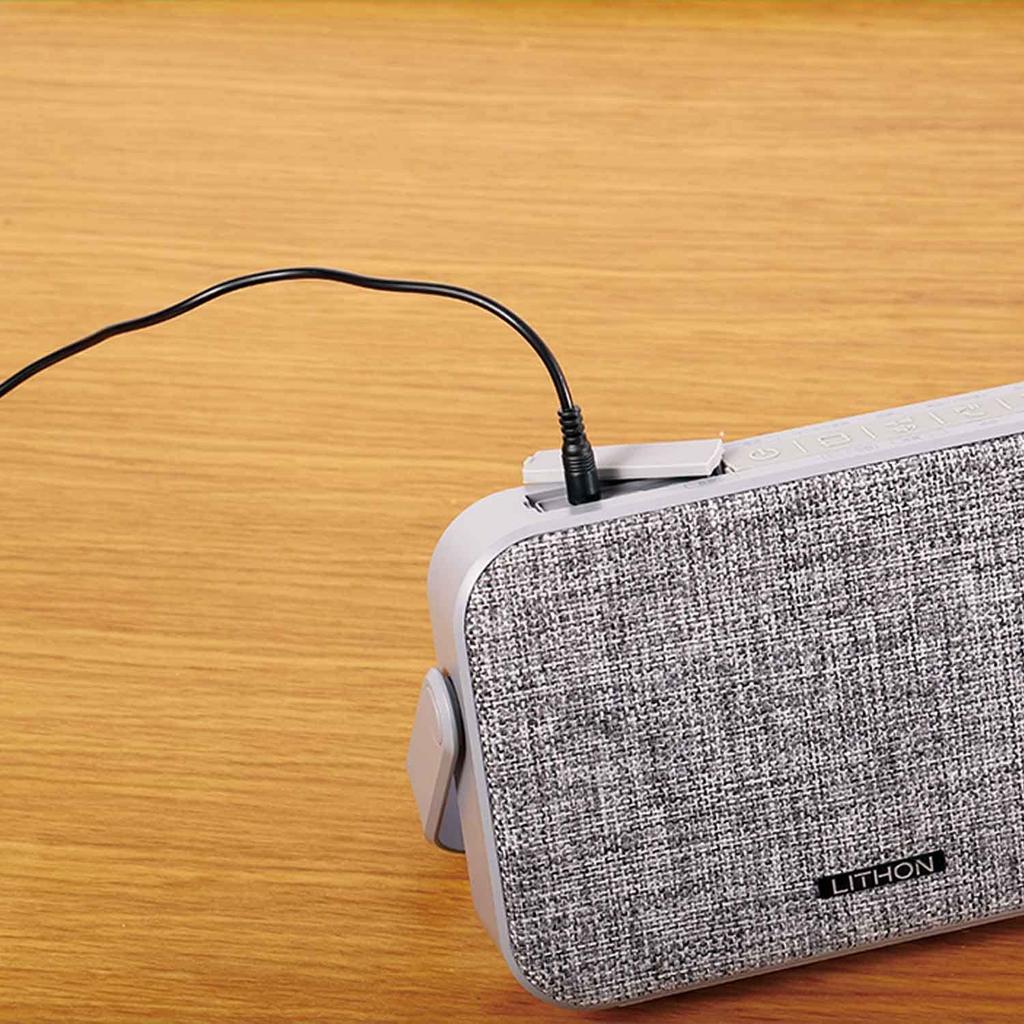 LITHON Wireless TV Speaker with Transmitter for Wireless Easy Operation and Features Enjoy TV Audio Right at Your Bluetooth and Wired Connections