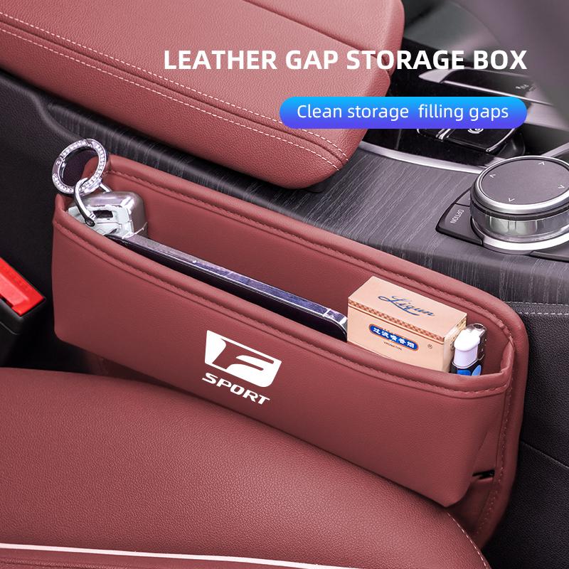 Car Accessories Seat Gap Organizer Box Leak-proof Storage Bag For Lexus F SPORT CT ES GS NX IS250 CT200h IS300h ES300h ERX400h