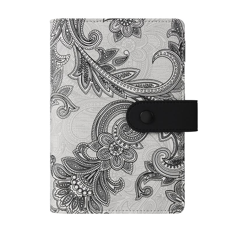 Новый красочный ретро-узор A6 PU кожаный переплет своими руками блокнот только обложки дневники книги расписания обложки школьные канцелярские принадлежности