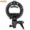 Godox S2 S Крепление Bowens Держатель S-типа Кронштейн для вспышки Godox V1 V860II AD200 AD400PRO TT685 Speedlite Вспышка Снут Софтбокс