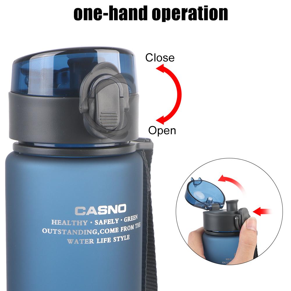 Портативный 400 мл 560 мл матовый стакан для воды пластиковый стакан бутылки для питья фитнес спорт на открытом воздухе бутылка для воды герметичный