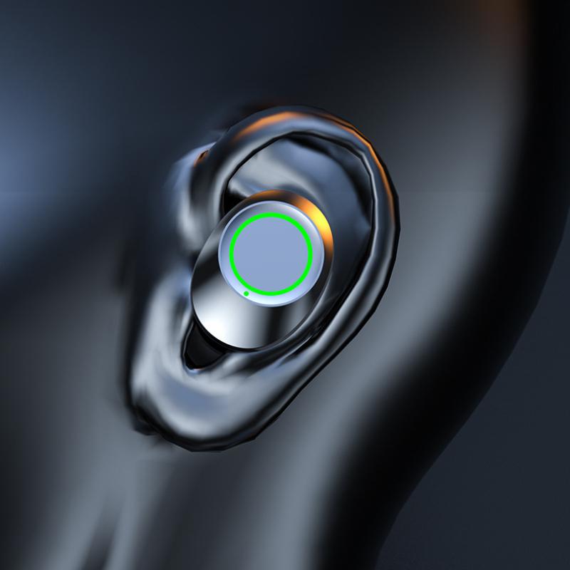 Wireless Bluetooth Headset TWS Large Screen Large -scale In-ear Sports Bluetooth Headset