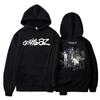 Autumn/Winter Long-Sleeved Loose-Fit Soft Sweatshirt Street Style Jacket Gorillaz Print Unisex Hoodie Men's Top