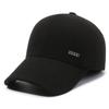 Men's Middle-aged And Elderly Baseball Cap Warm Velvet Cap Outdoor Coldproof Warm Cap With Ear Protection Cotton Cap