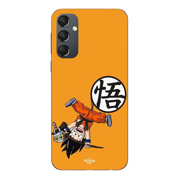 Coque de téléphone - MANIACASE - Samsung Galaxy A54 - Silicone - Noir - Dragon Ball Sangoku