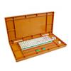 Mini Mahjong Set with Folding Mahjong Table Portable Mah Jong Game Set For Travel Family Leisure