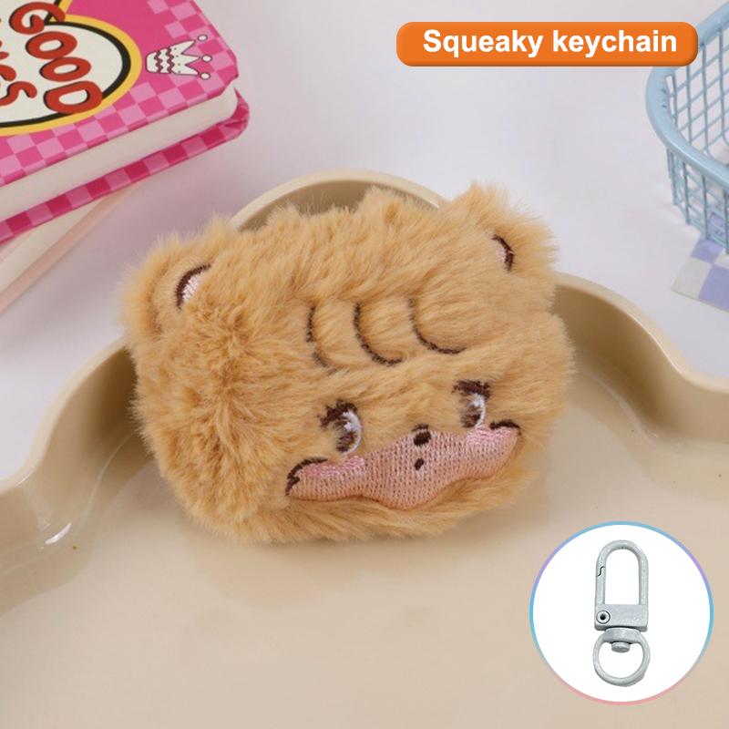 Милая кукла-писк брелок кулон креативная мультяшная брошь изысканный кавайный рюкзак украшения аксессуары для подруги подарки