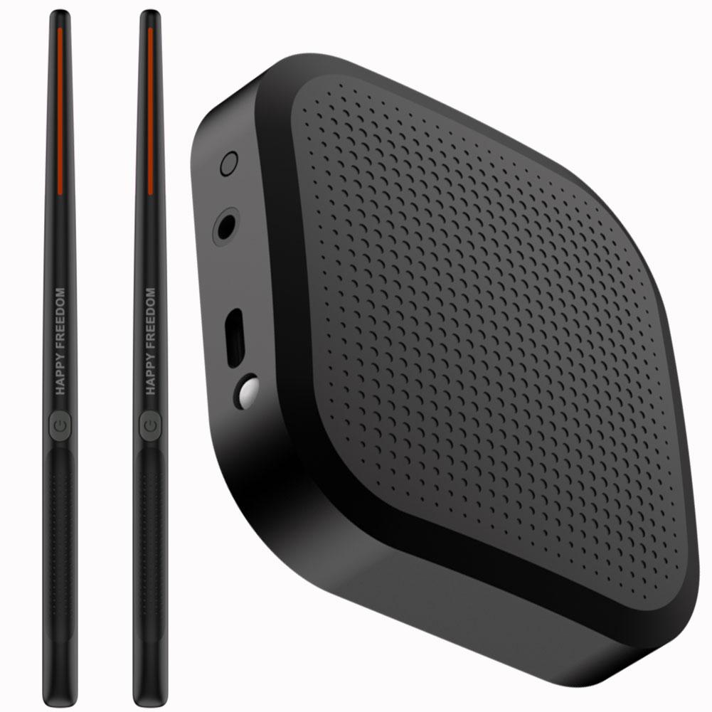 Somatosensory Electronic Virtual Drum Set Portable Air Drumsticks for Beginners Smart Virtual Reality Drum Stick Pedals Kit