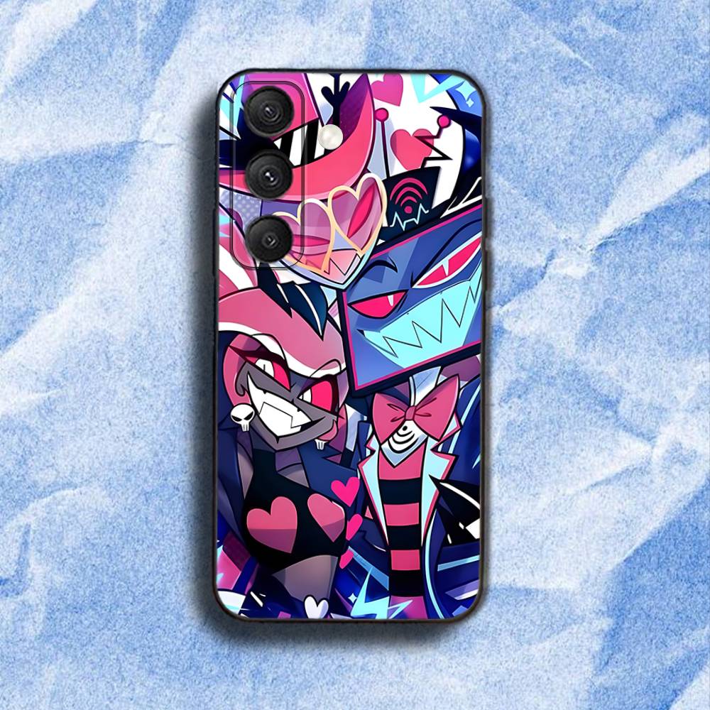 H-Hazbin Hotel V-Vox COOL Phone Case For Samsung S22,S24,S20,S25,S23,S30,S21,Ultra,Plus,Fe,Lite 4G,5G Black Soft Cover