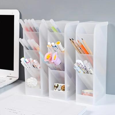Многослойный держатель для ручек и держатель для косметических кистей, 1 шт. — идеально подходит для офисных и школьных принадлежностей