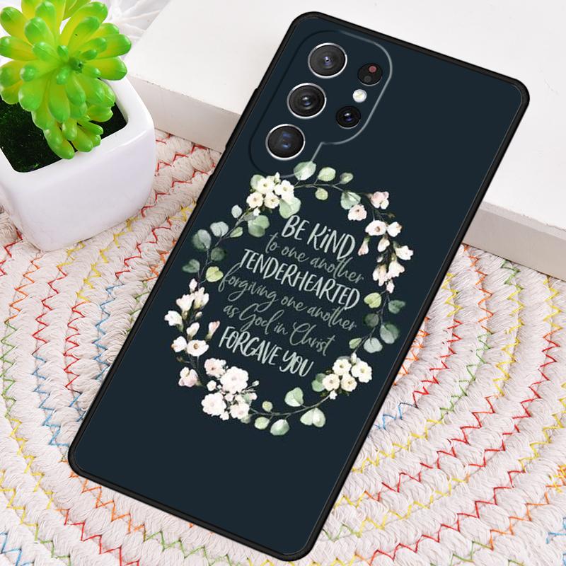 Христианская Библейская Чехол для Телефона для Samsung Galaxy note 10 pro S26 Ultra S23 S24 FE S25 S21 S22 PLUS ударопрочный Чехол