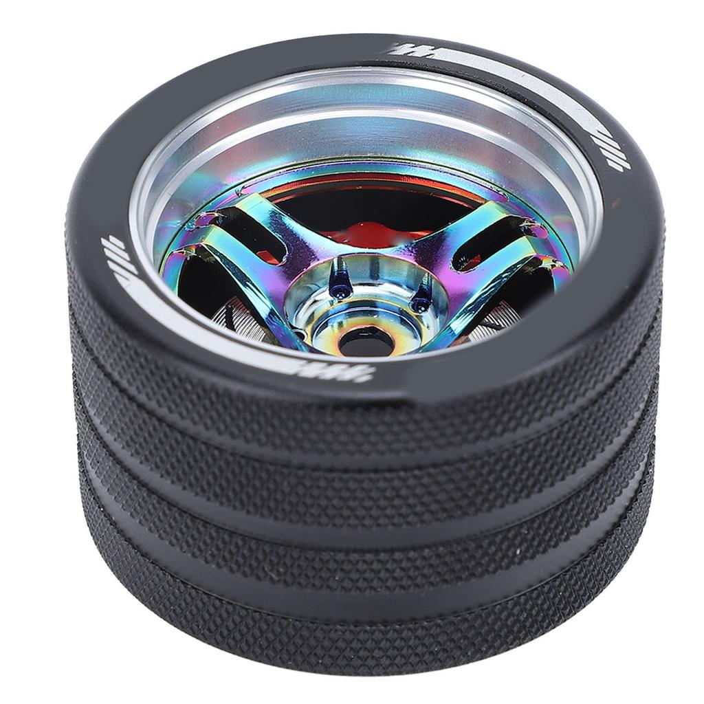 RC Transmitter Steering Hand Wheel Replacement Accessory Aluminum Alloy RC Steering Wheel Grip for for FUTABA