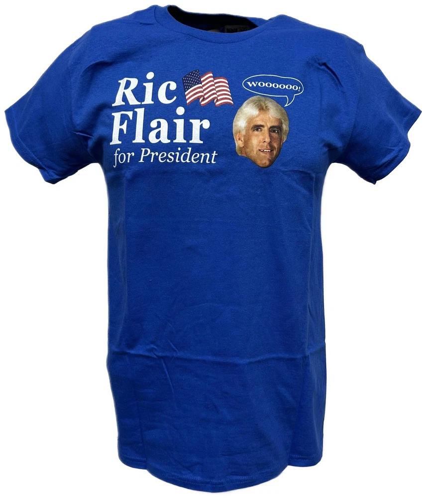 Ric Flair For President Unisexs Blue Tshirt