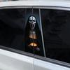 2 шт. Наклейки 'Ужасающая монахиня' Наклейки на стойку двери автомобиля Хэллоуинские наклейки Наклейки на стойку автомобиля Сделай сам Виниловые самоклеящиеся наклейки