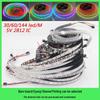 Светодиодная лента WS2812B 5V, Dream Color, светодиоды 5050, встроенная микросхема, одиночное управление, мягкое освещение.