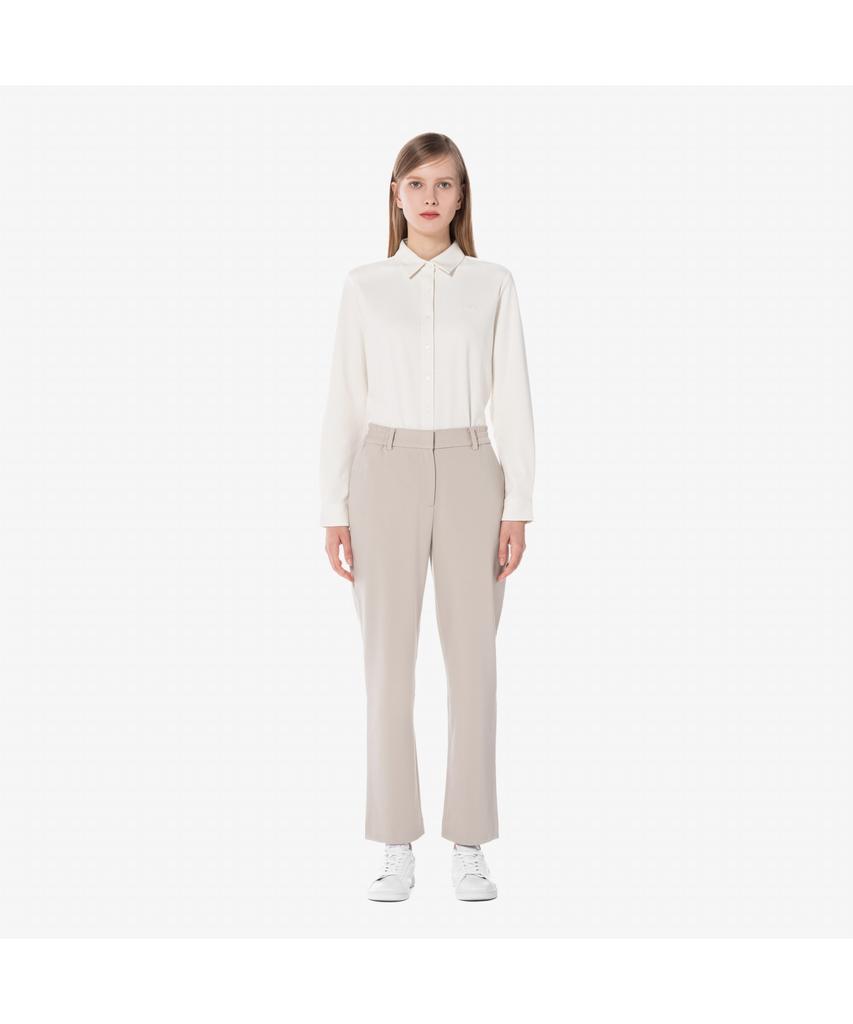LACOSTE Женские зимние эластичные брюки с начесом и эластичным поясом Hf504E-54N Xfj