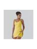2025 Anti-Exposure Sports Dress with Built-In Shorts, Detachable Chest Pads, and Pockets, A-Line Short Skirt for Women
