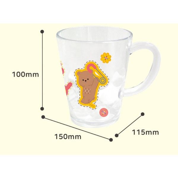 Чашка-капля Leburn Cotton Bear, разные цвета, 1 шт.