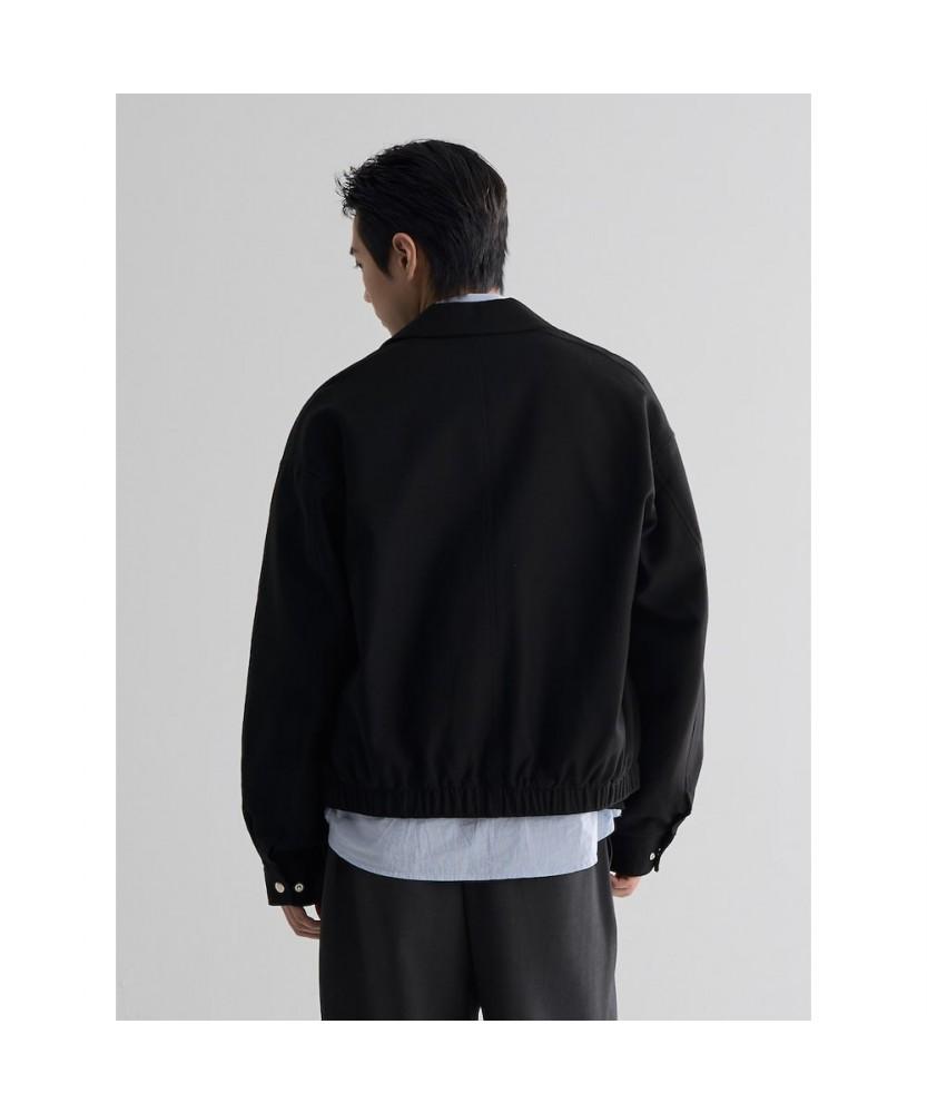 8Seconds Cotton Double-Weave Drizzler Jacket Black