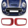 2 шт. передний бампер тормозной воздуховод крышка отделка 51117337809 бампер автомобиля передний воздуховод рамка для BMW Mini F55 F56 F57 S 14-21