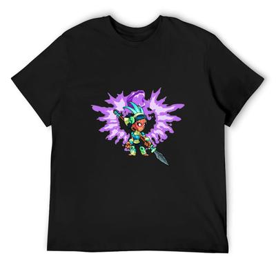 Футболка Queen Nai Brawlhalla, аниме-штуки, винтажная графическая футболка, мешковатые рубашки, мужская одежда больших размеров