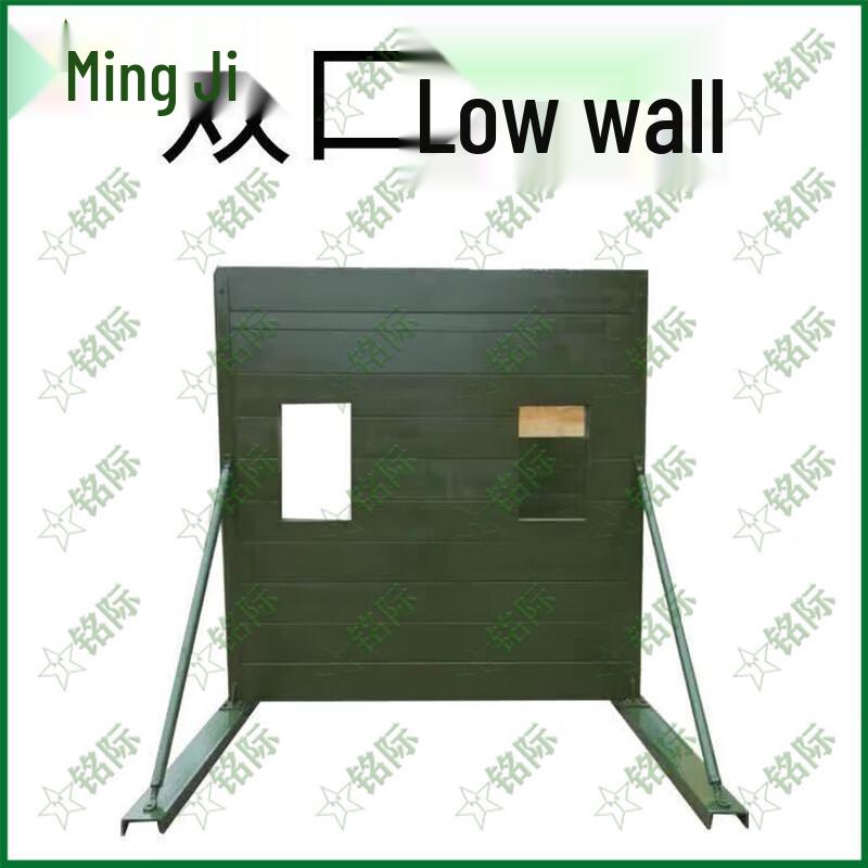 Wooden Double Low Wall Training Equipment
