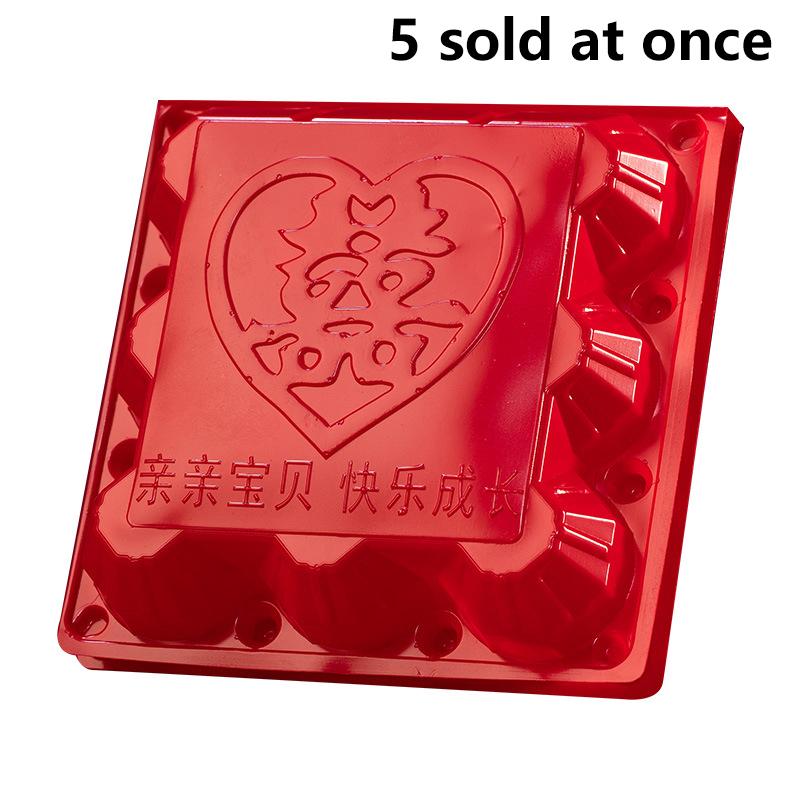 5 шт. анти-давление и анти-падение упаковочные коробки для яиц одноразовые прозрачные коробки для яиц ударопрочный пластиковый лоток для защиты яиц