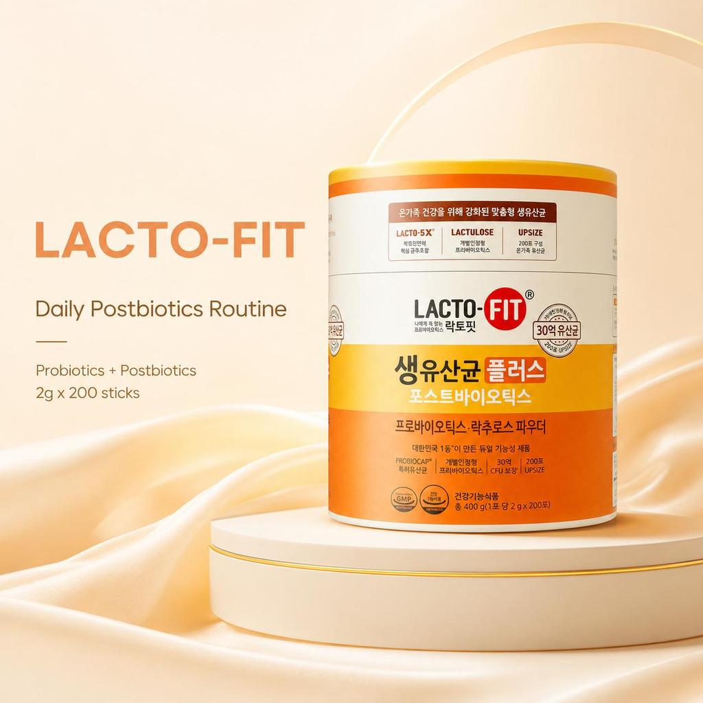 LACTO-FIT Лактобактерии Плюс Постбиотики 2 г 200 Пакетиков