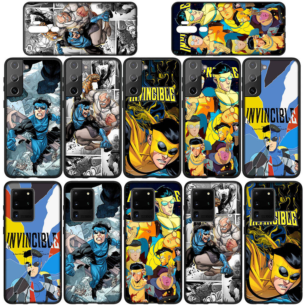 Phone Case for iPhone 17 16 15 Plus Huawei P30 P20 Lite Redmi Note 14 12 11 13 Pro Max OPPO A60 A80 A40 A18 A38 A54 Coque I-Invincibles Collage Cover