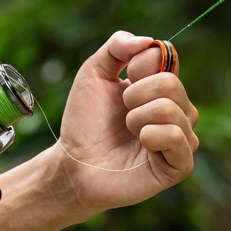 1 шт. Инструмент для рыбалки из алюминиевого сплава, Пулер для лески с противоскользящим резиновым кольцом, Быстрая резка лески для легкого вытягивания лески, Петля