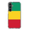 Coque Téléphone - Samsung - Galaxy S24 Ultra - Drapeau Guinée - Souple - Multicolore