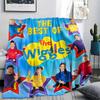 The Wiggles Print Flannel Blanket,High quality Comfortable for All Seasons,Home Decor,Warmth and Comfort,Perfect for Christmas Gifts