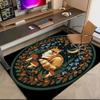 1pc Medieval style art animals Carpet Rug for Living Room Bedroom Home Sofa Decoration,Kids play Non-slip Floor Mat